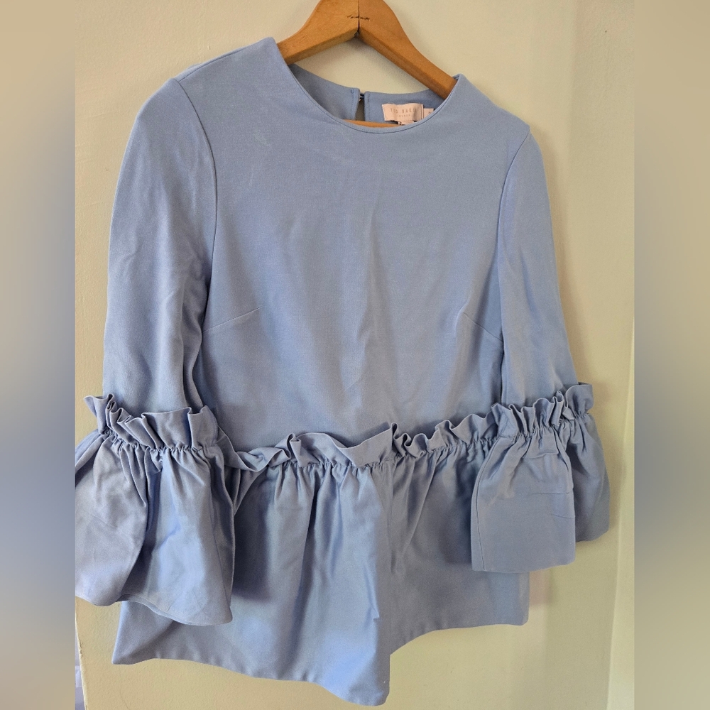 Ted Baker Elegant Blue Women's Top